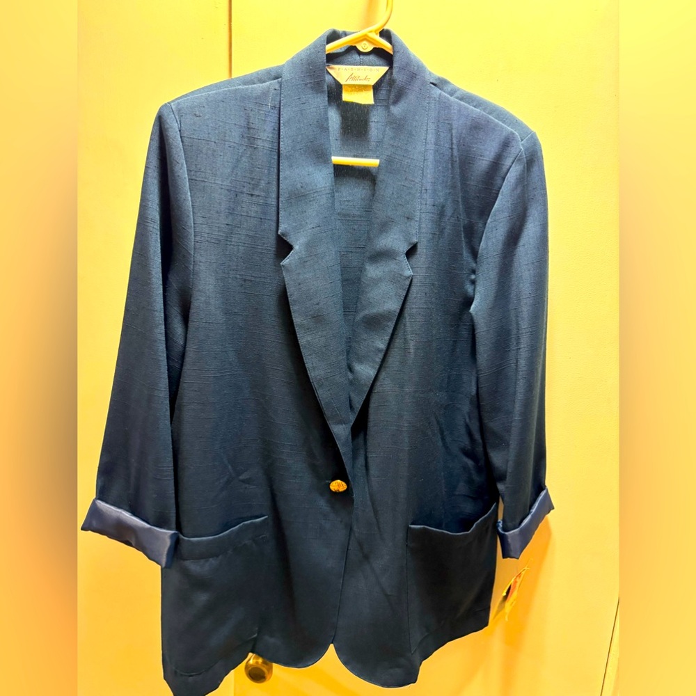 Fashion Attitudes blue blazer size 8